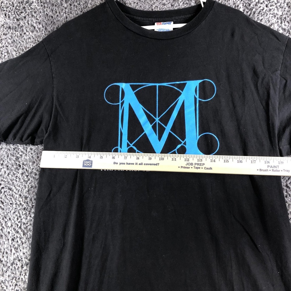 Vintage Metropolitan Museum Of Art Shirt Mens Large Black Logo Graphic Tee Hanes - Picture 6 of 8
